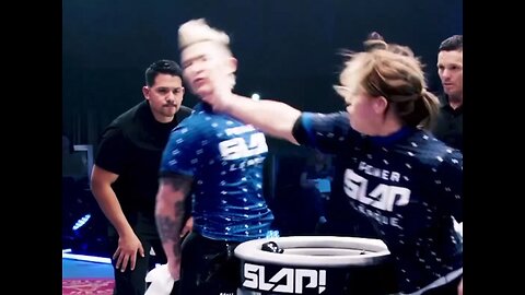 She Hits So Hard Her Opponents Somersault