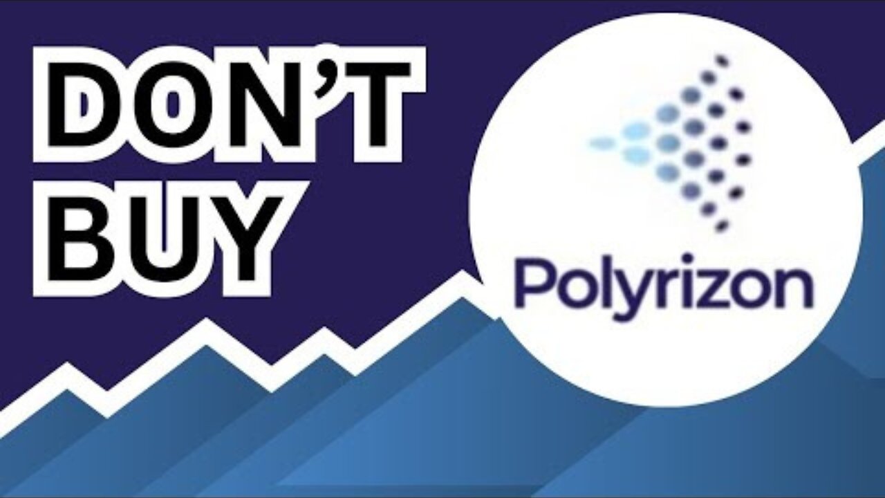 DON T BUY Polyrizon Stock (Until You Watch This Analysis) #PLRZ