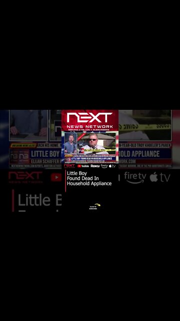 Little Boy Found Dead In Household Appliance #shorts