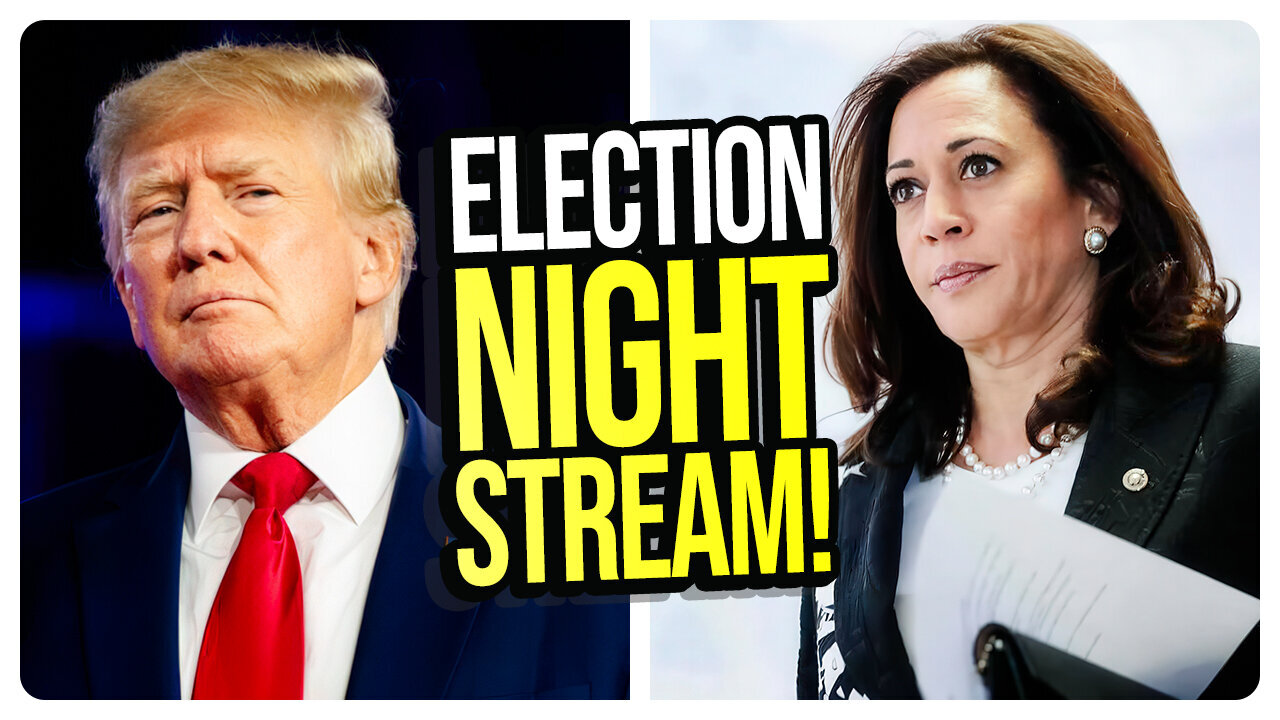 ELECTION NIGHT LIVE STREAM! Trump. vs. Kamala - WHO WILL WIN? Viva Frei Live!