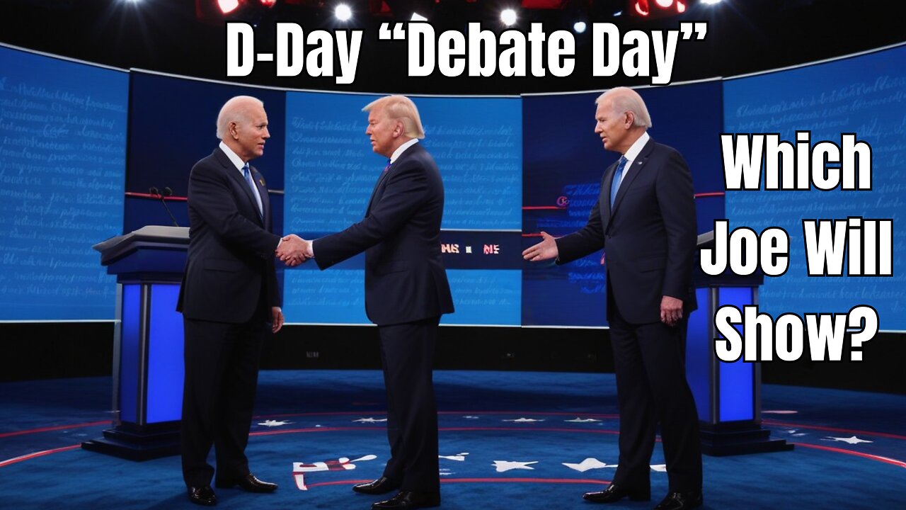 D DAY "DEBATE DAY" Which Joe Will Show?