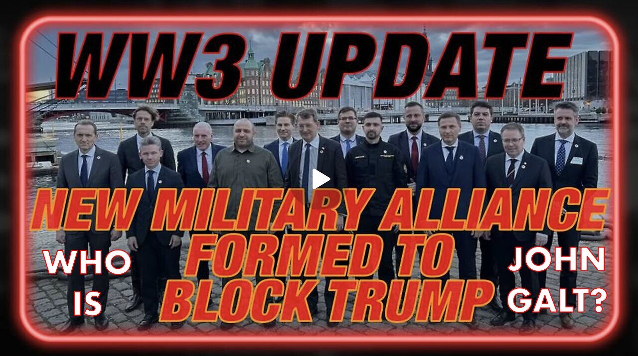 ALEX JONES W/ Breaking World War 3 Update: New Military Alliance Formed 2 Block POTUS Trump's Plan