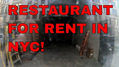 Have asking rents for restaurant spaces DROPPED in Manhattan or not?