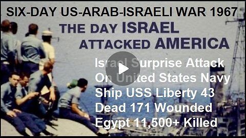 Israel Surprise Attack On United States Navy Ship Uss Liberty 43 Dead 171 Wounded - napisy PL