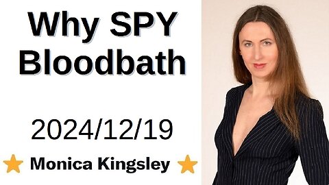 Why SPY Bloodbath - When Does the Panic End ?!