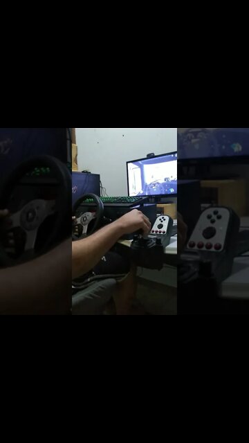 Cockpit - Logitech G25 + ButtonBox + American Truck Simulator