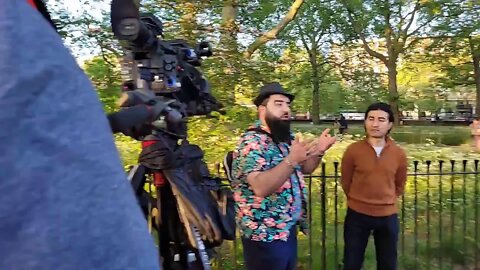 massive fight speakers corner