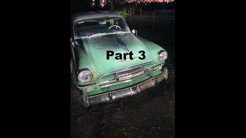 54 Plymouth Belvedere Part 3-Testing Starter, Wires Redone,, More Electrical Needed, Floor Holes