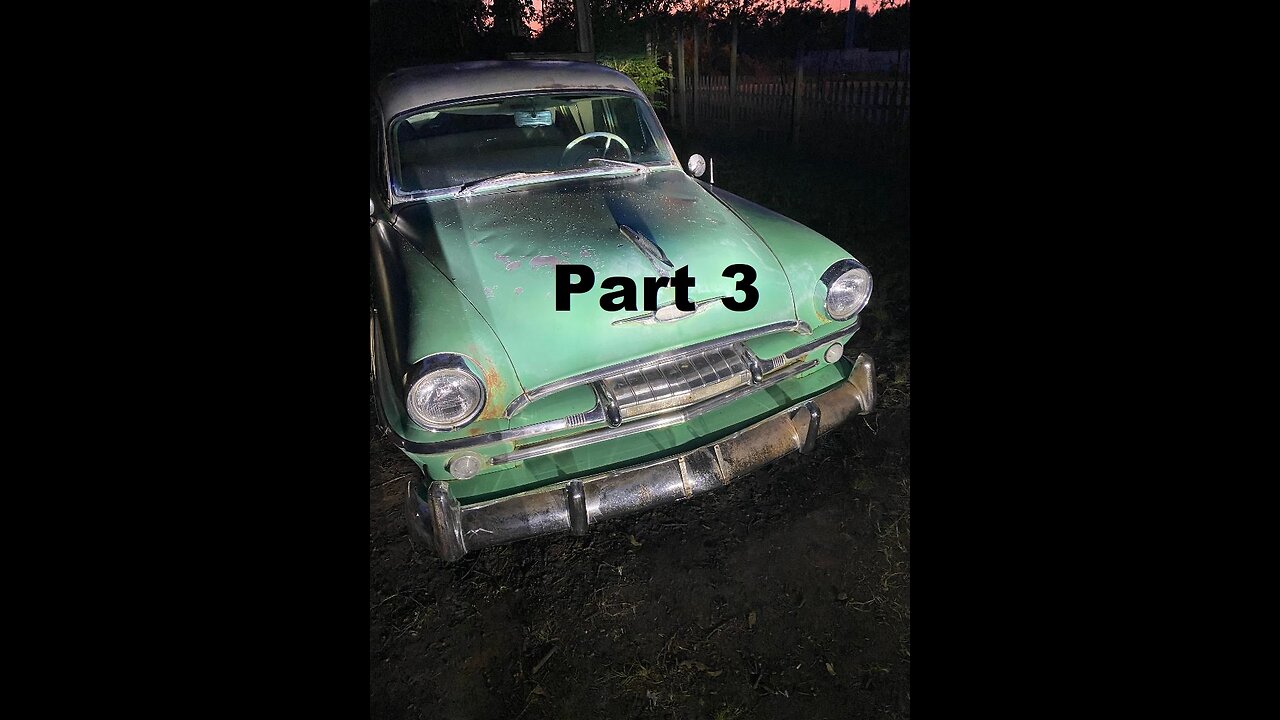 54 Plymouth Belvedere Part 3-Testing Starter, Wires Redone,, More Electrical Needed, Floor Holes