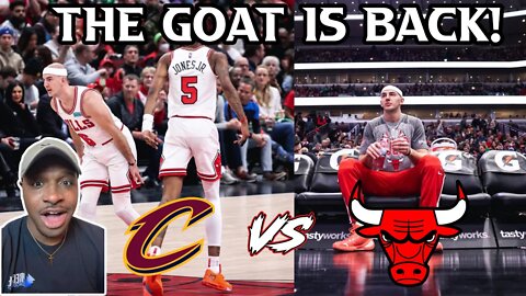 THE CARUSHOW IS BACK! CAVALIERS at BULLS | FULL GAME HIGHLIGHTS REACTION