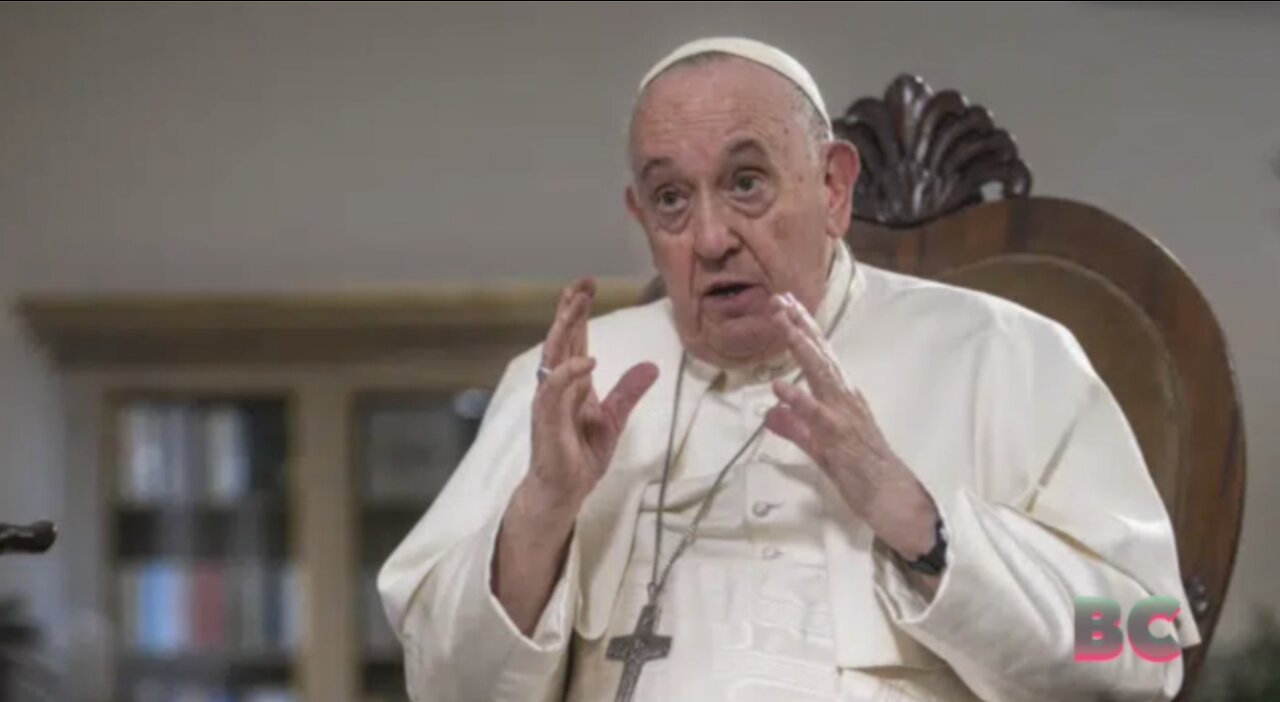 Pope says homosexuality not a crime