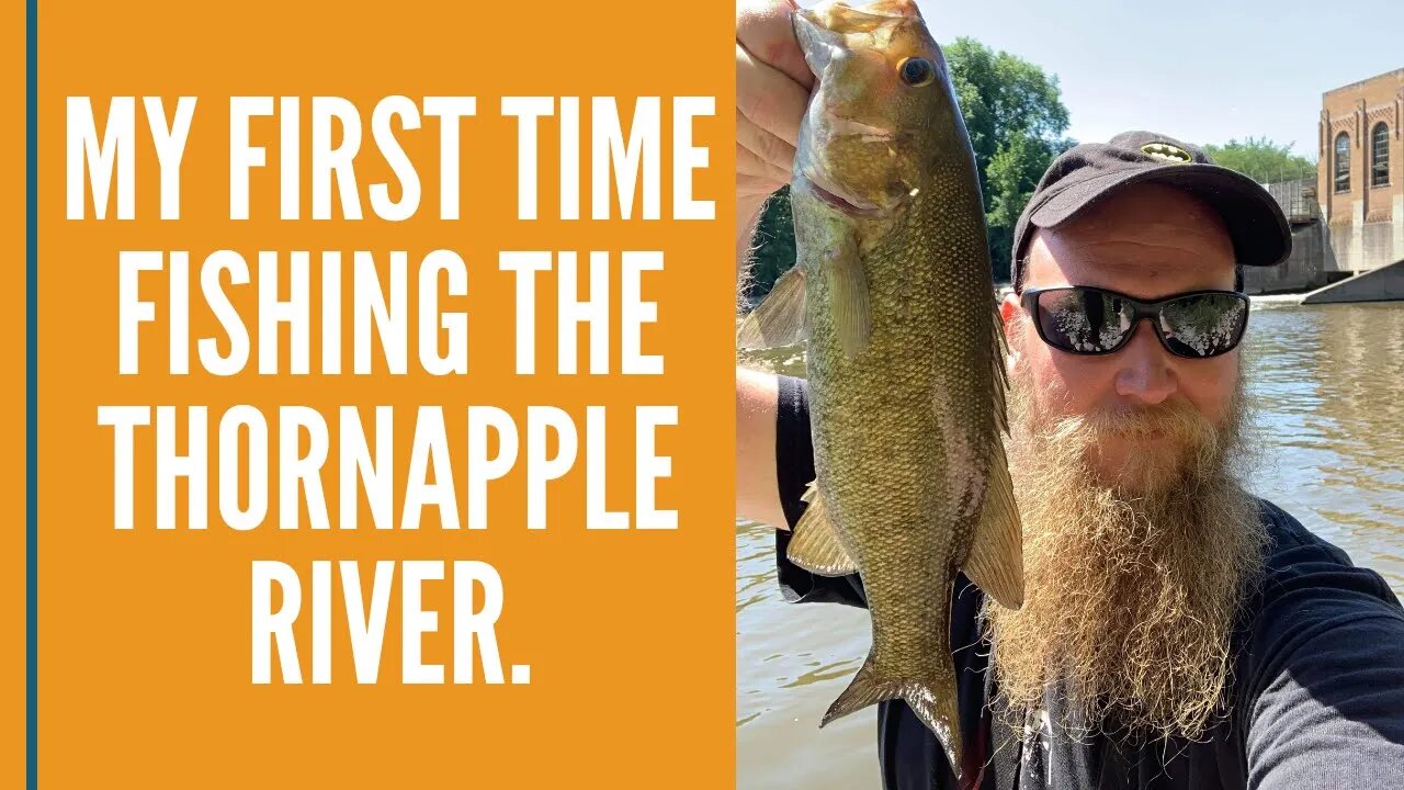 My First Time Fishing The Thornapple River / Smallmouth Bass Fishing / Bass Fishing Michigan Rivers