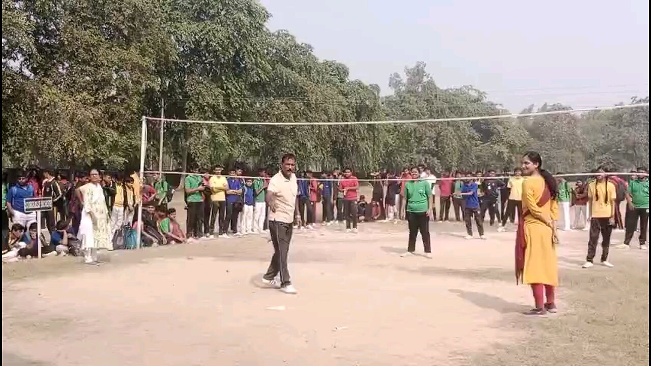 Volleyball match