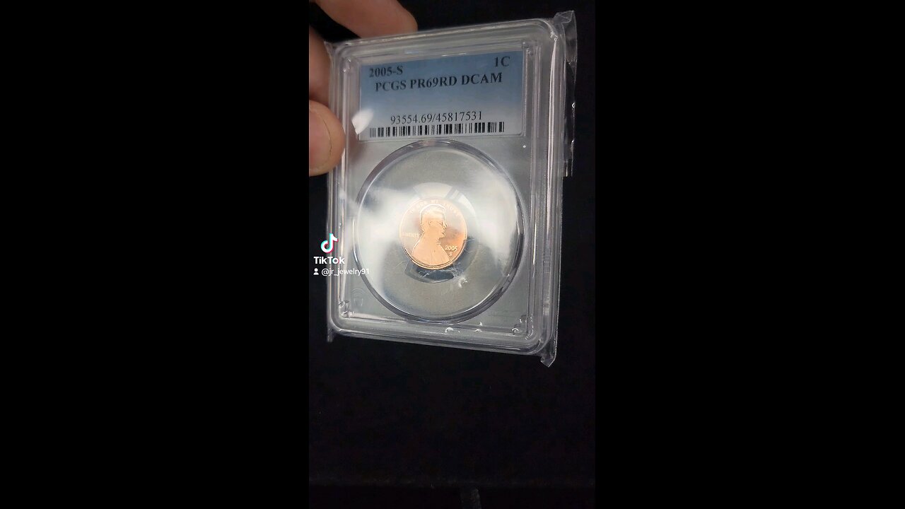 Graded 2005-S PR69RD DCAM Penny !!!