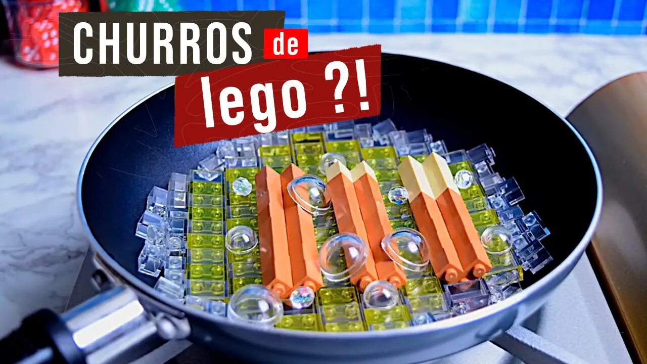 CHURROS DE LEGO?! QUE IDEIA É ESSA MINHA GENTE?