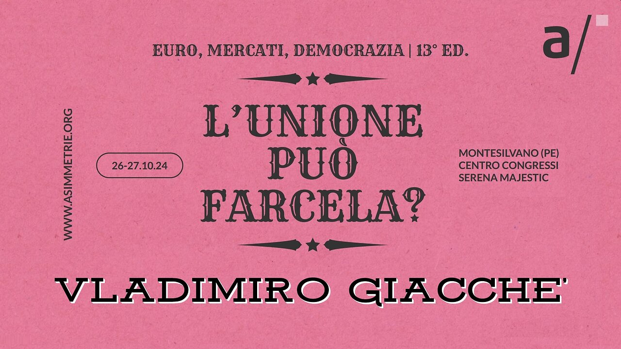 🔴 "La fine della strategia" (Vladimiro Giacchè)