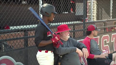 Coach Ernie guides Strawberry Crest catchers with knowledge and life lessons