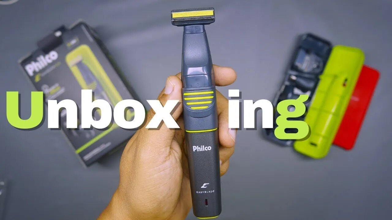 Philco EasyBlade Plus 14 em 1 O Apareador de pelos com função de Máquina de cortar cabelo Unboxi