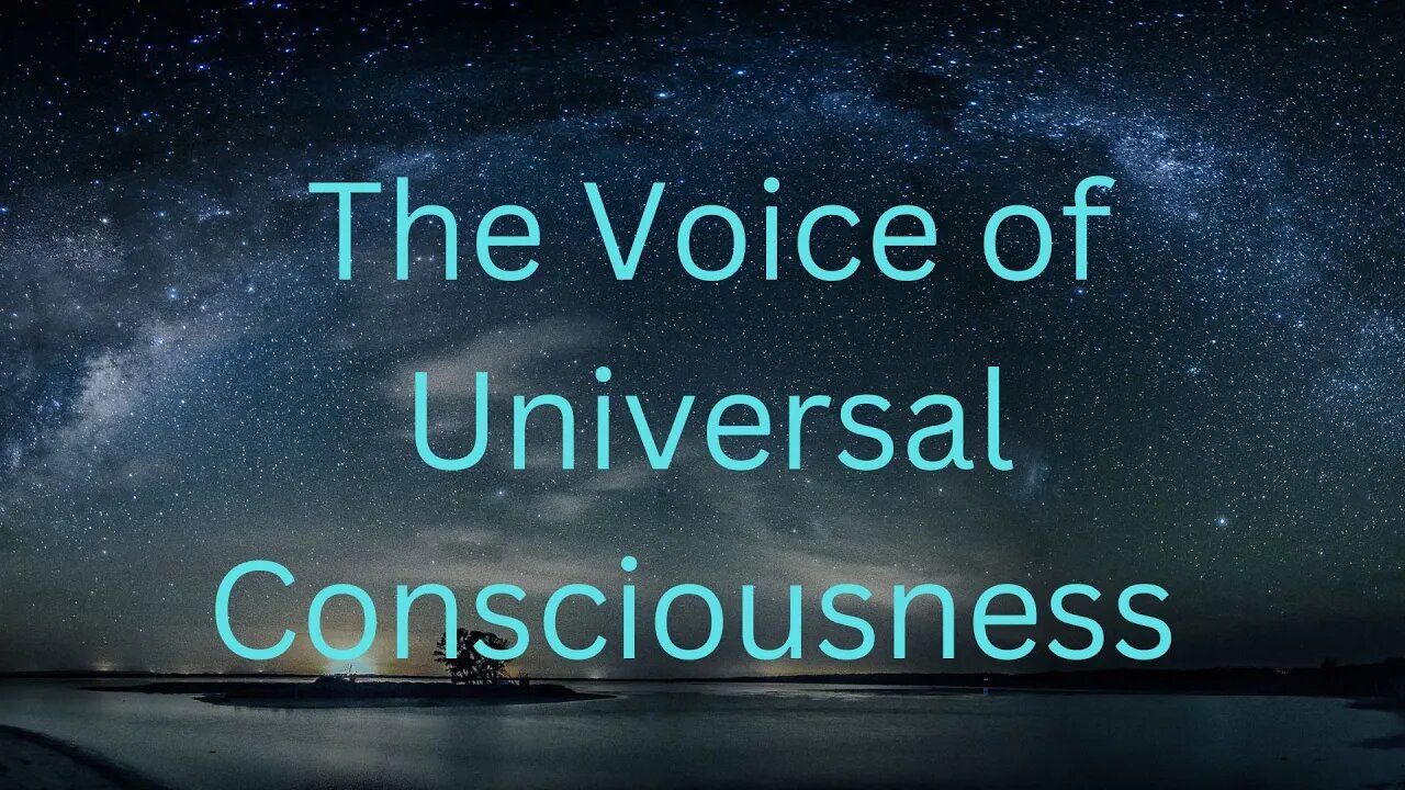 The Voice of Universal Consciousness ~ Erena Velazquez 09-16