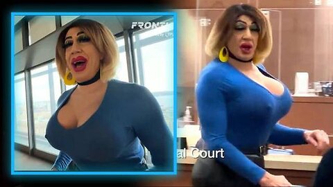 Trans Public Defender With Triple D Breasts Goes Viral For Defending Leftist Protestors