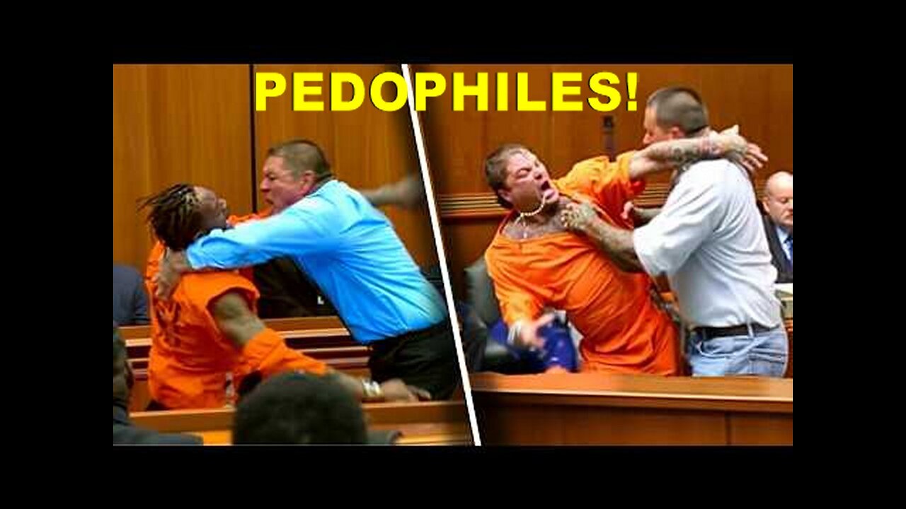 Pedophiel Child Rapist Child Killer Predators Getting Attacked In Court!