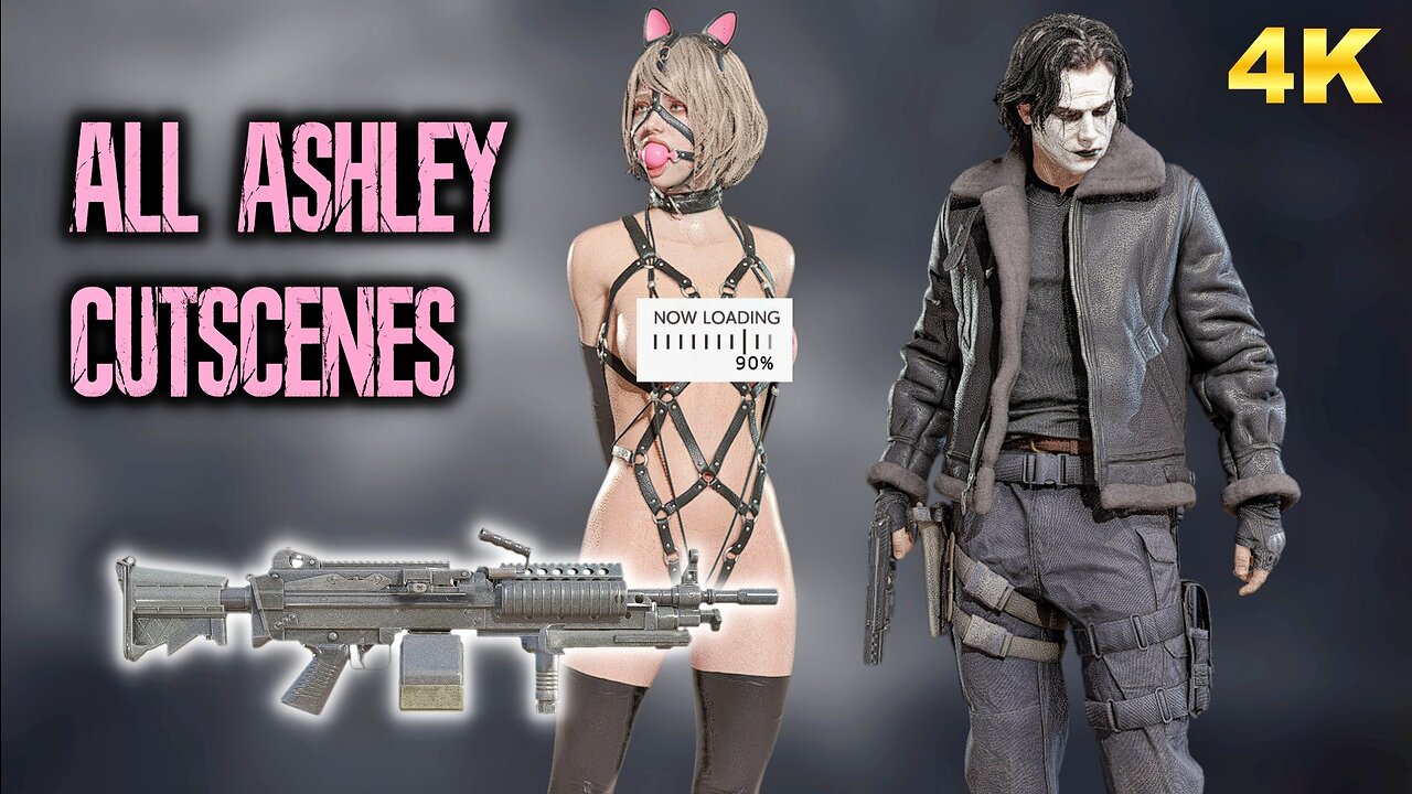 Resident Evil 4 | Escape Run | Ashley BDSM Nekomusume | DrSlumpX