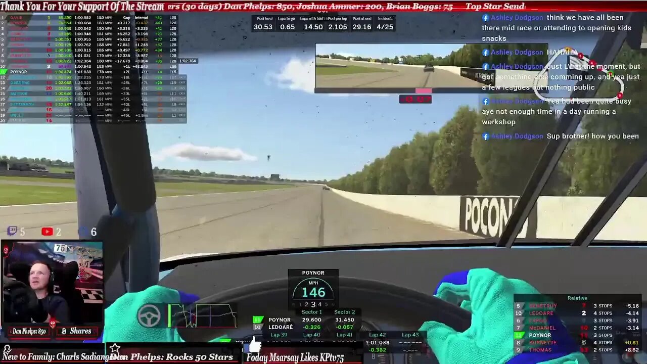 Lets just have some fun! Lets Go NASCAR iRacing! KPtv