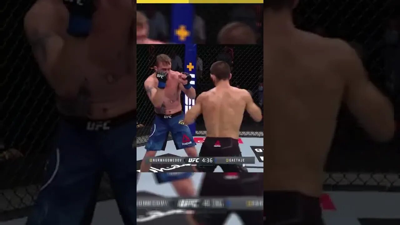 KHABIB NURMAGOMEDOV VS JUSTIN GAETHJE : HIGHLIGHTS