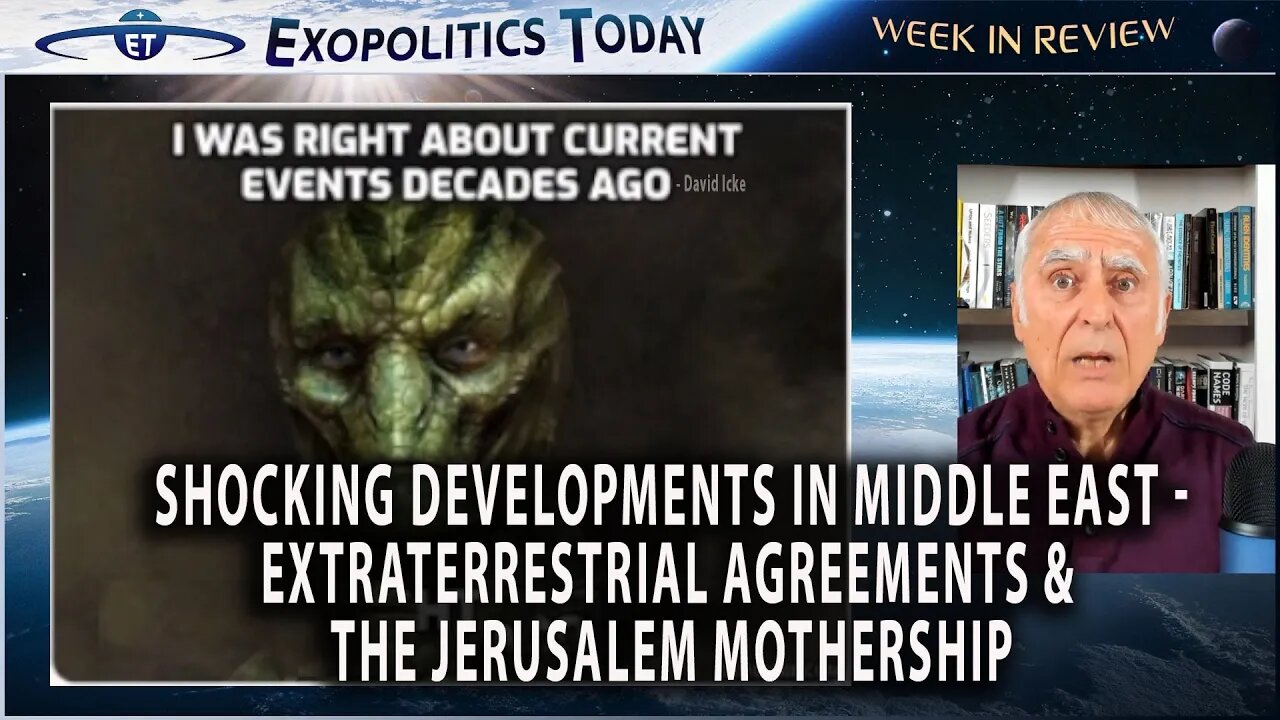 Week in Review (12/30/23): Shocking Developments in The Middle East—Extraterrestrial Agreements and The Jerusalem Mothership, and More! | Michael Salla, "Exopolitcs Today".