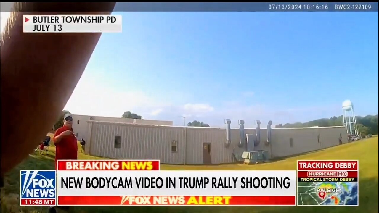 New Bodycam Footage From Trump Assassination Attempt