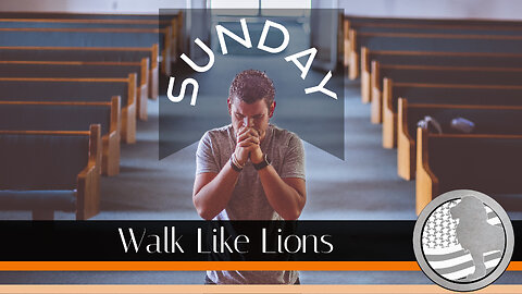 "Sunday" Walk Like Lions Christian Daily Devotion with Chappy Nov 16, 2022