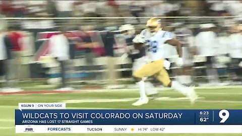 Wildcats to visit Colorado on Saturday