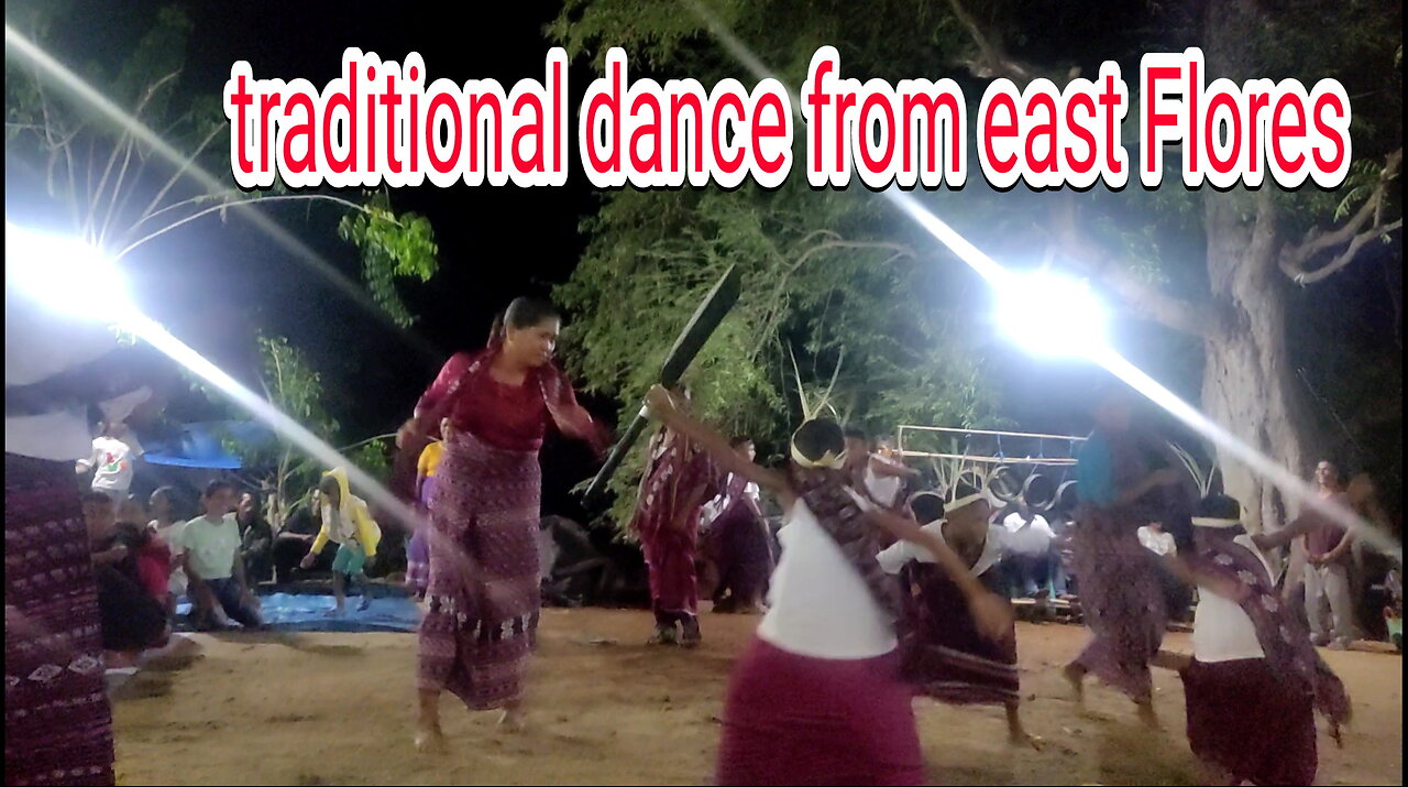 traditional dance from east Flores