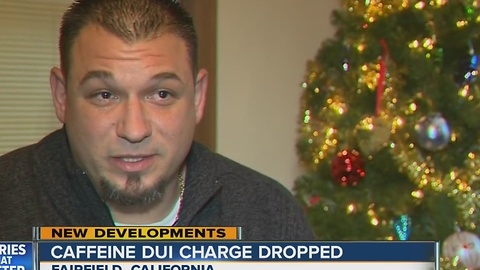 Caffeine DUI charge dropped