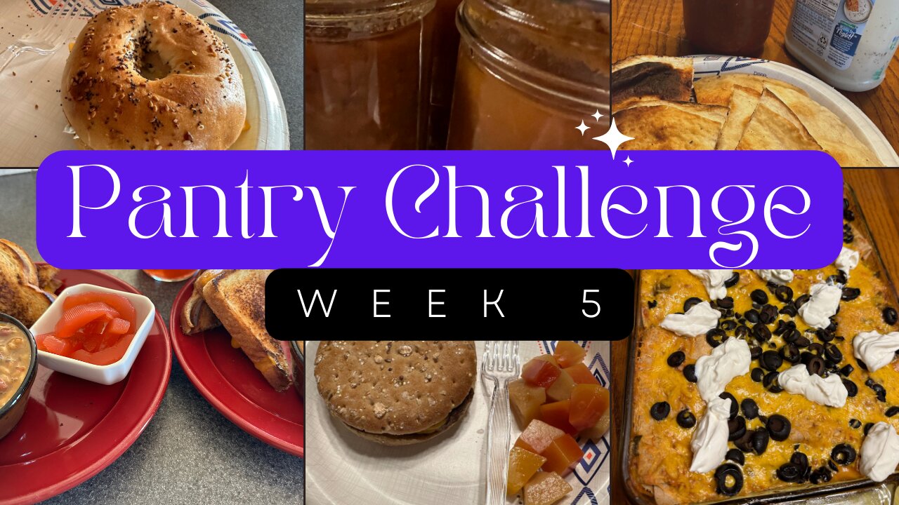 Week 5 and final week of the 2024 #threeriverschallenge pantry challenge with @ThreeRiversHomestead