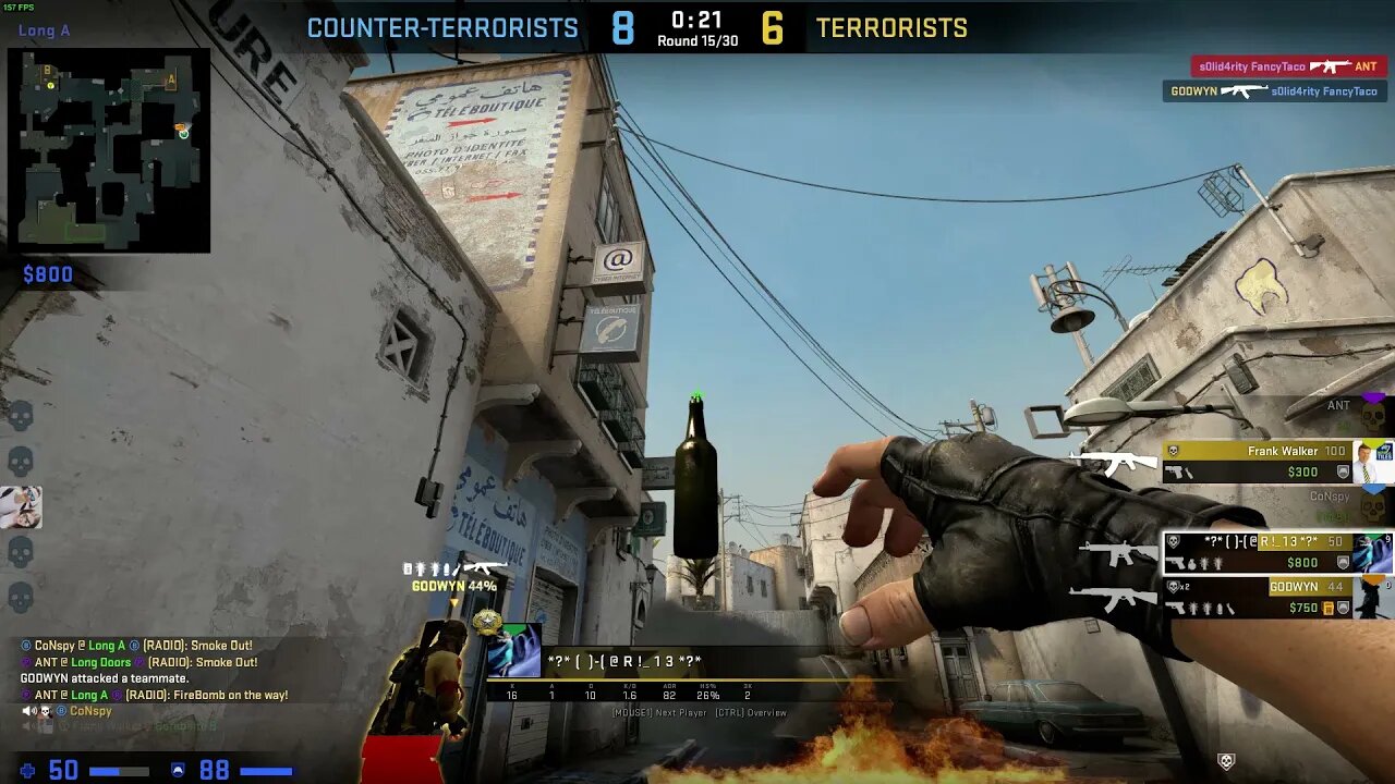 Green loves the fire - CSGO