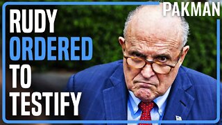 LOL: Rudy Giuliani Ordered to Testify in Georgia Fraud Probe