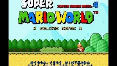 Super Mario Bros 4 deluxe remix Direto do super nintendo