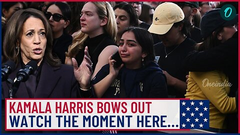 Kamala Harris FULL SPEECH After Embarrassing Defeat In US States| Harris' Shocking Message To Trump