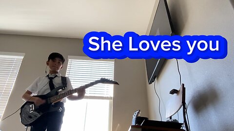 She Loves you - Lead guitar cover -