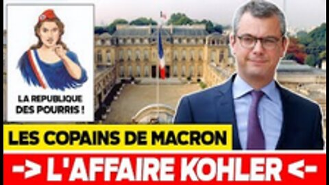 Affaire Kohler le secrétaire général de l'Elysée est mis en examen !