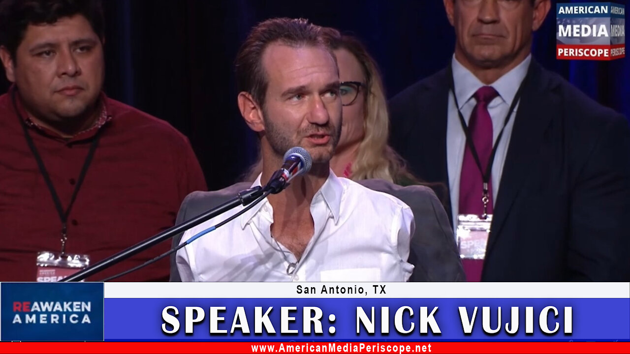 San Antonio Re-Awaken America Freedom Conference Speaker - Nick Vujici