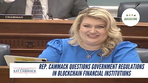 Rep. Cammack Questions Government Regulations In Blockchain Financial Institutions