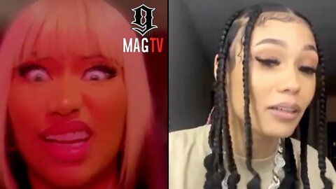 Nicki Minaj Checks Coi Leray About Acknowledging Negative Energy! 🤫