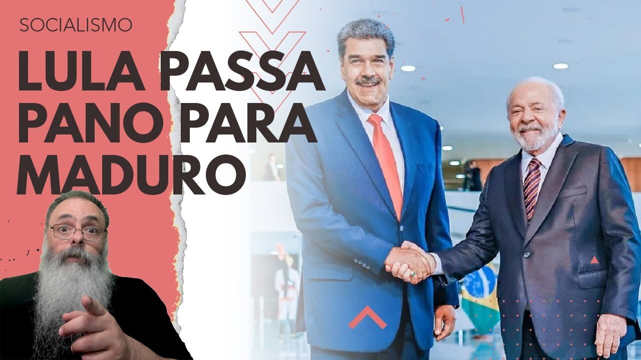 LULA tenta ESCONDER os PRESOS POLÍTICOS, VIOLÊNCIA e FOME dizendo que é PRECONCEITO contra MADURO