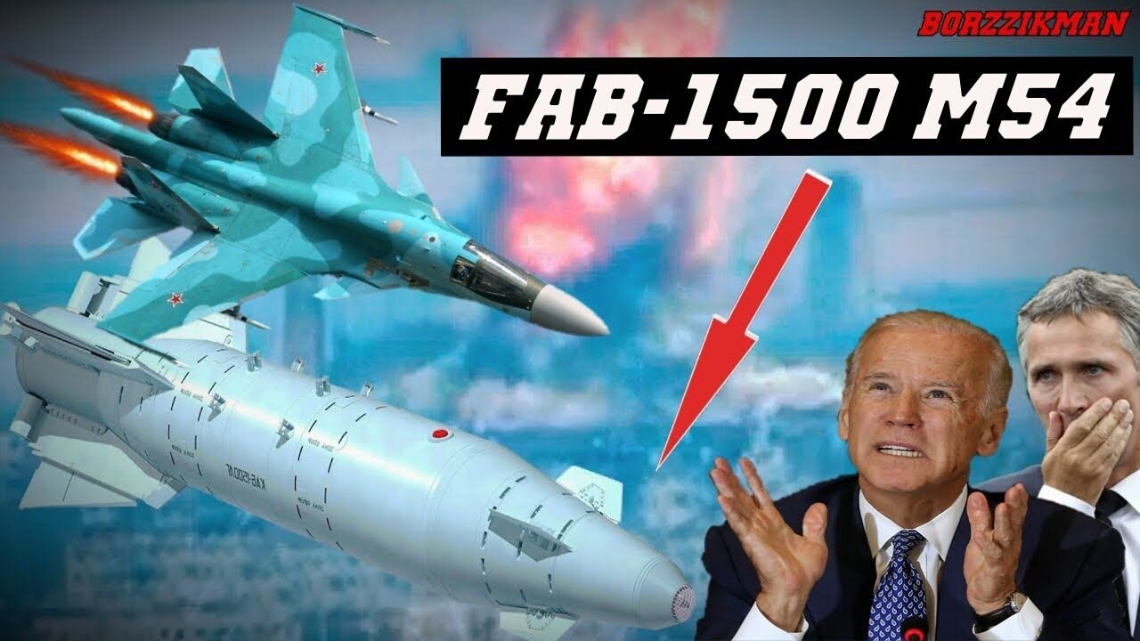 The Latest Super Bomb FAB-1500 Horrified NATO┃Russian VKS Switched On The Mode Of Total Destruction