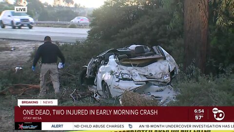 1 dead in Otay Mesa crash