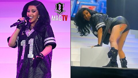 Cardi B Goes Viral As Fans Speculate She's Preggo During Her BET Performance! 👶🏽