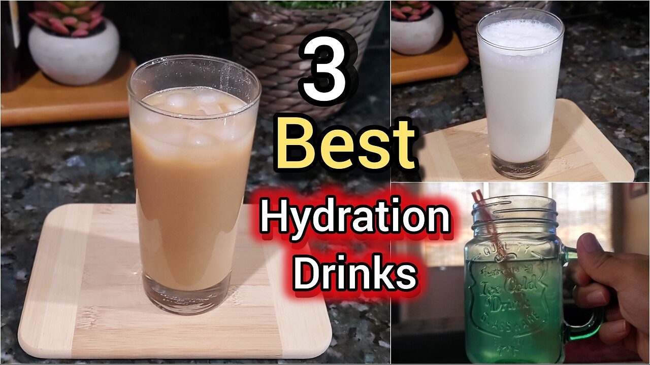 Tips To stay hydrated in Summer || Summer Drinks