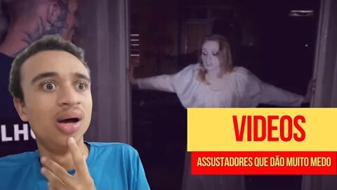 Reagindo Videos Assustadores Que Dão Tanto Medo Que Quase Não Mostro Para Vocês